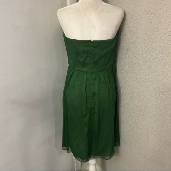 The Limited Green Strapless Midi Dress 12 NEW  Xmas Prom Wedding Rush Fairycore - Picture 2 of 12